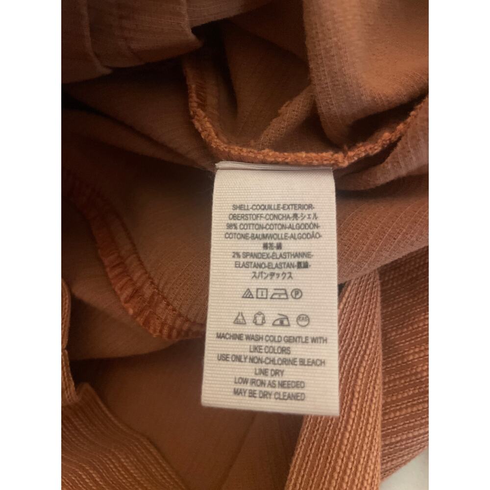 FREE PEOPLE Every Minute Every Hour Mini Skirt High Waist Size 4 Buttons - Picture 5 of 8